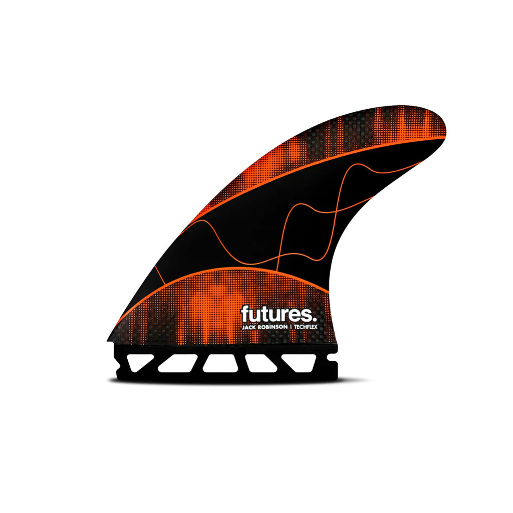 Futures Fins Jack Robinson Techflex Thruster - Orange/Large