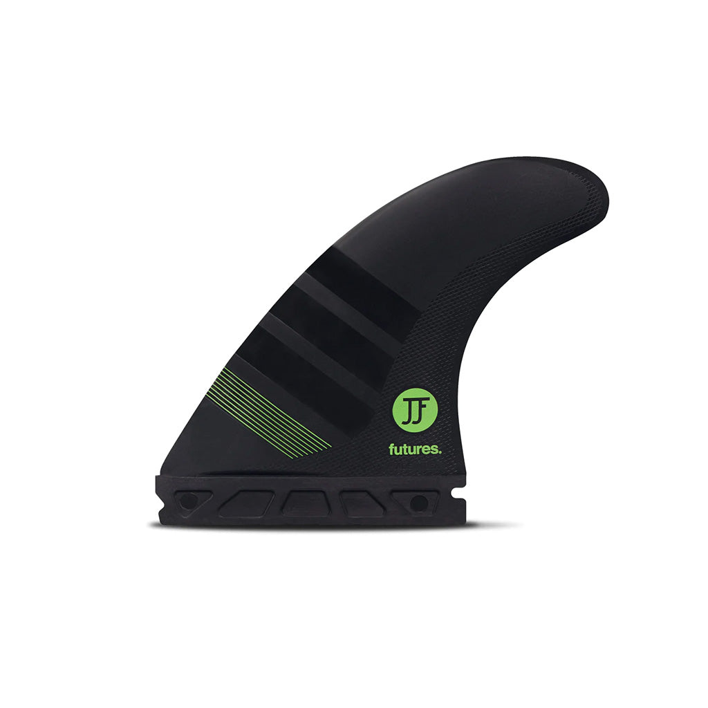 Futures Fins - John John Alpha Medium Tri-Fin Set - Carbon/Green