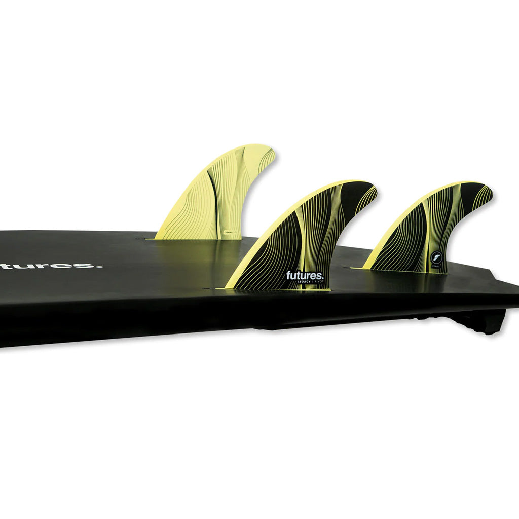Futures Fins - P3 Grom Legacy Thruster - Yellow/X-Small