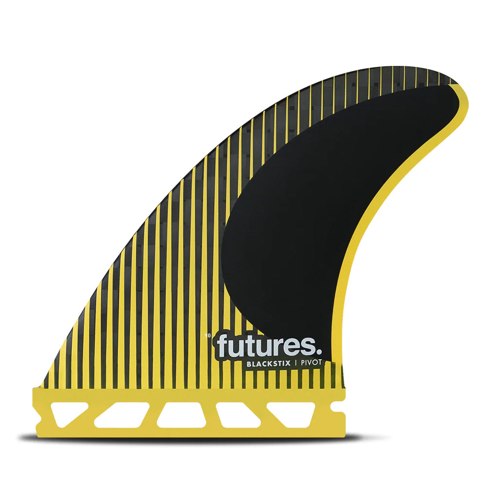 Futures Fins - P6 Blackstix Tri Fin Set - Yellow