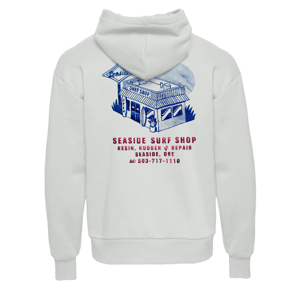 Seaside Surf Shop Resin &amp; Rubber Pullover Hoody