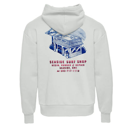 Seaside Surf Shop Resin &amp; Rubber Pullover Hoody
