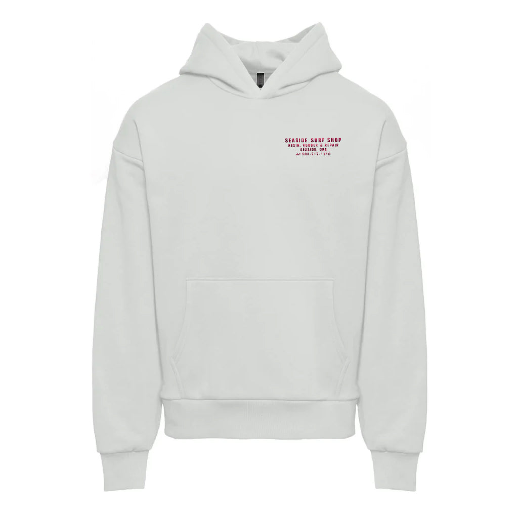 Seaside Surf Shop Resin &amp; Rubber Pullover Hoody