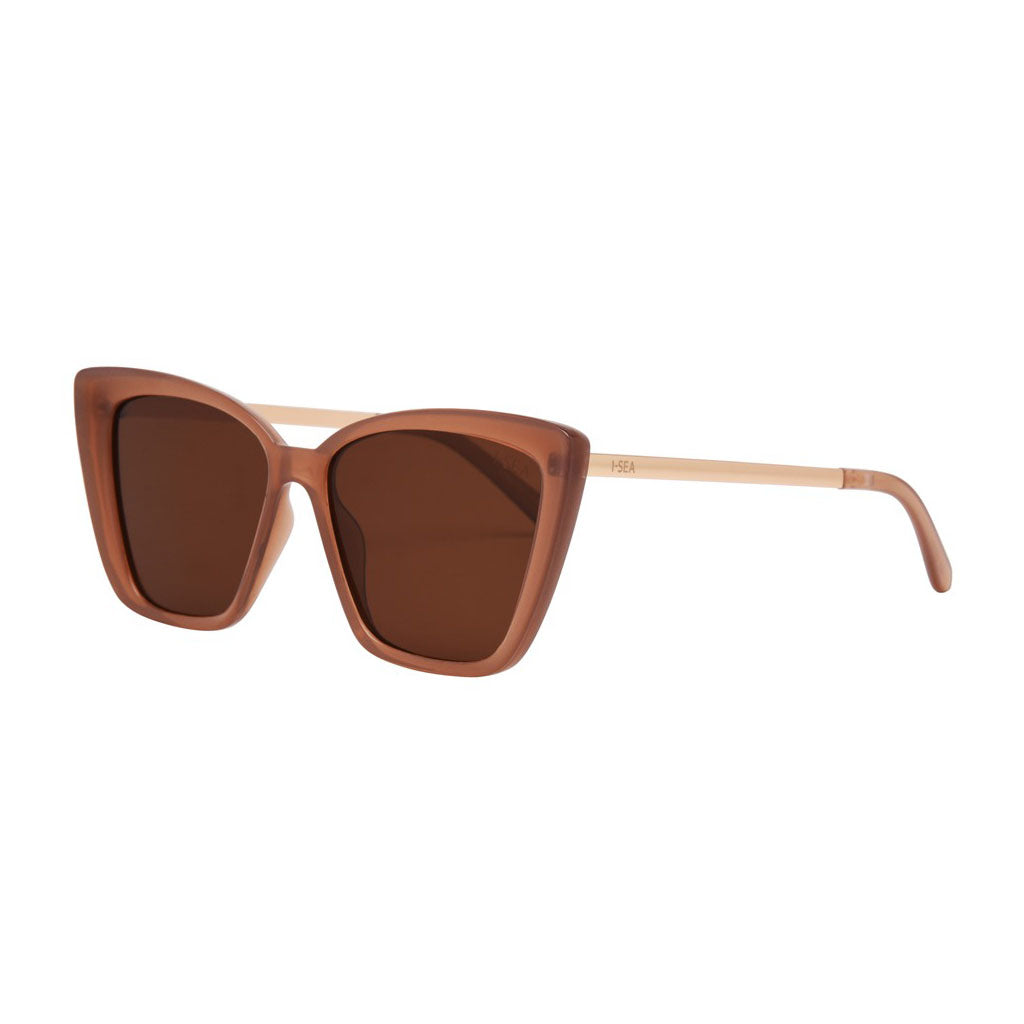 I-SEA Aloha Fox - Dusty Rose/Brown Polarized Lens