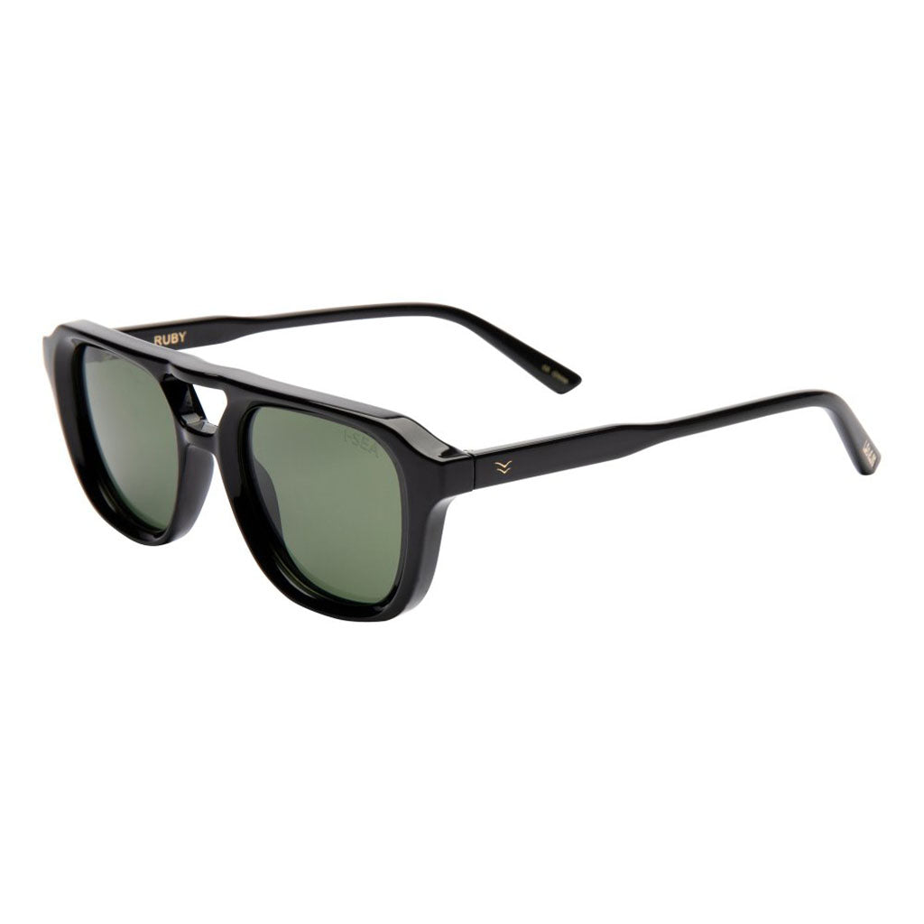 I-SEA Ruby - Ink/Green Polarized Lens