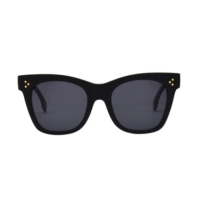 I-SEA Stevie - Matte Black/Smoke Polarized Lens
