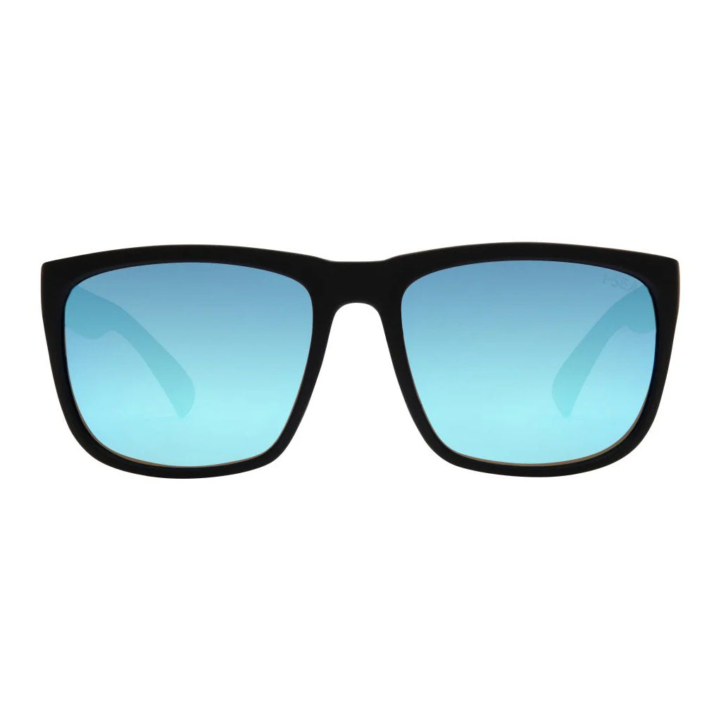 I-SEA Wyatt - Black/Ice Blue Polarized Lens