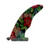 Island Fin Design- 7.5" Cutaway Fin - Aloha Print