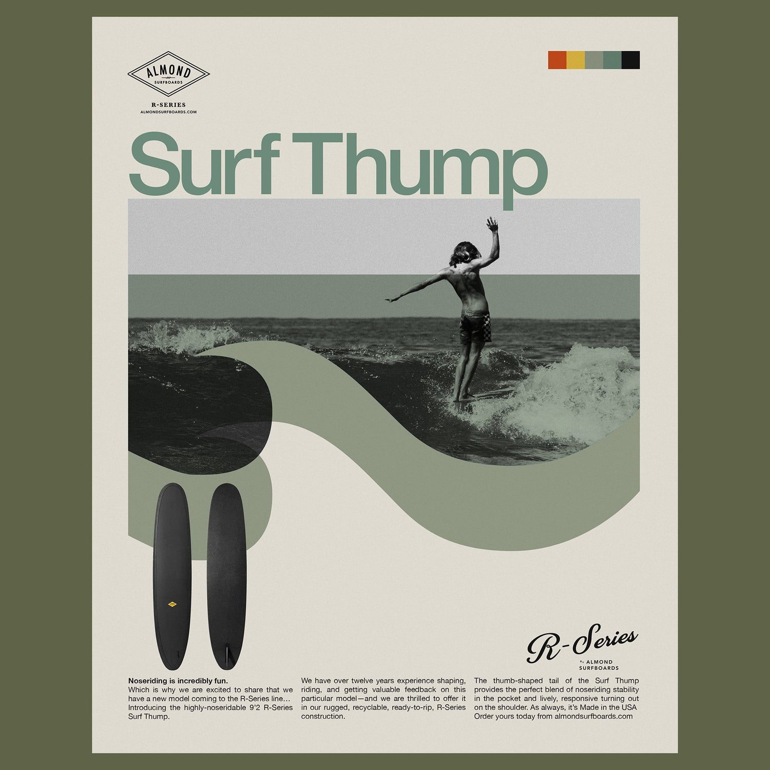 Almond Surfboards - 9&