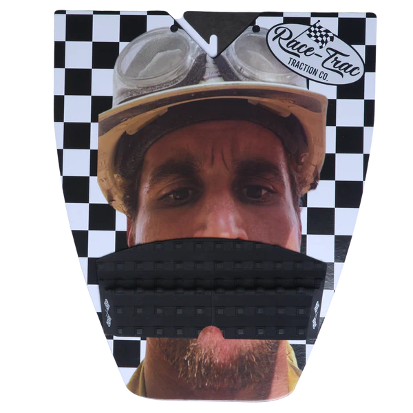 Race-Trac Surfboard Traction Co - Mustache Traction Pad - Black