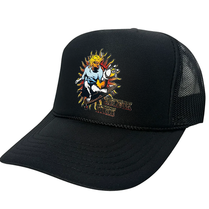 Sector 9  Sunset Niner Trucker Snapback Hat - Select Color