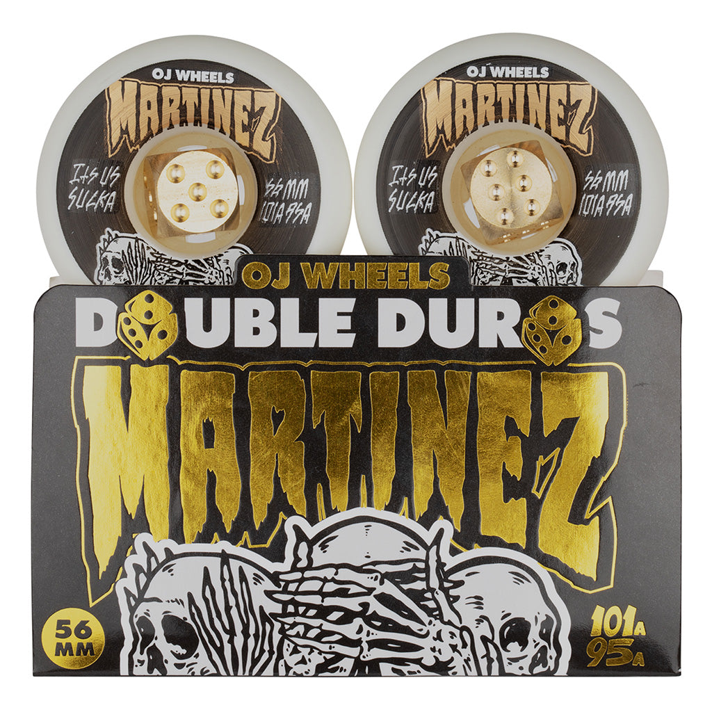OJ Wheels 56mm Milton Martinez Hear no Evil Double Duro Mini Combo 101/95A