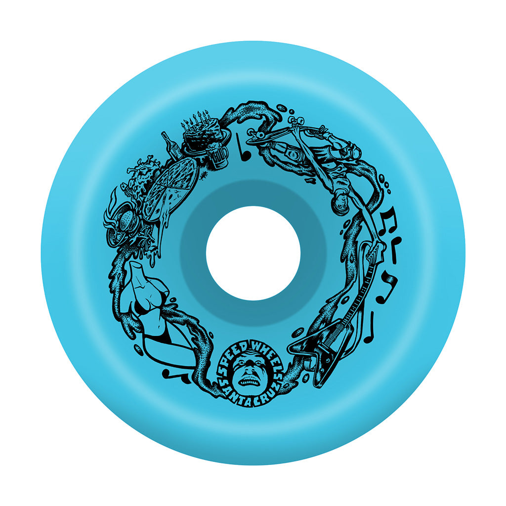 OJ Wheels Slimeballs 60mm Wheels - Blue
