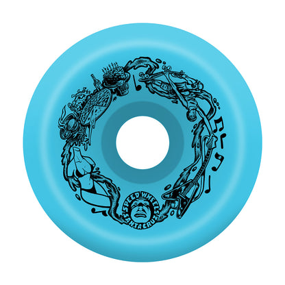 OJ Wheels Slimeballs 60mm Wheels - Blue