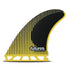 Futures Fins - P6 Blackstix Tri Fin Set - Yellow - Seaside Surf Shop 