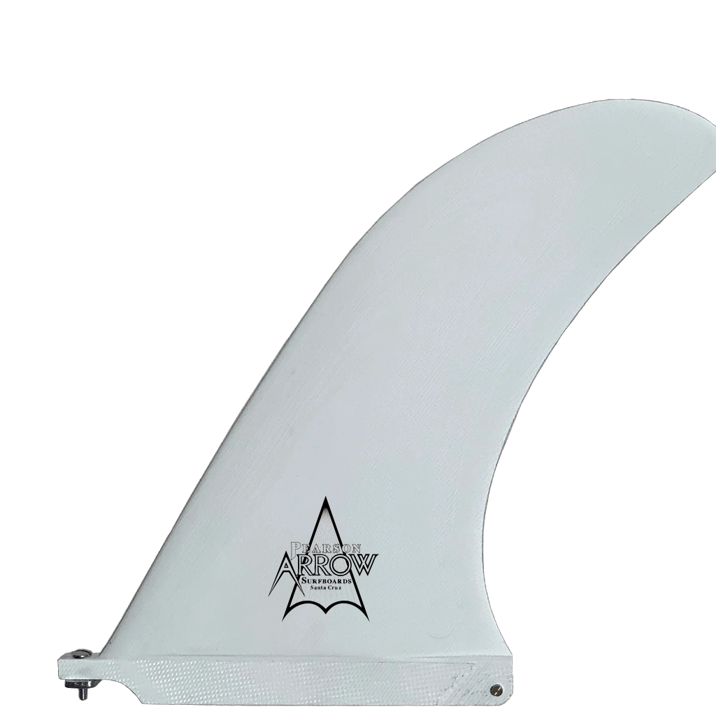 Pearson Arrow Longboard Noserider Fin 10.0&quot; Fin - White