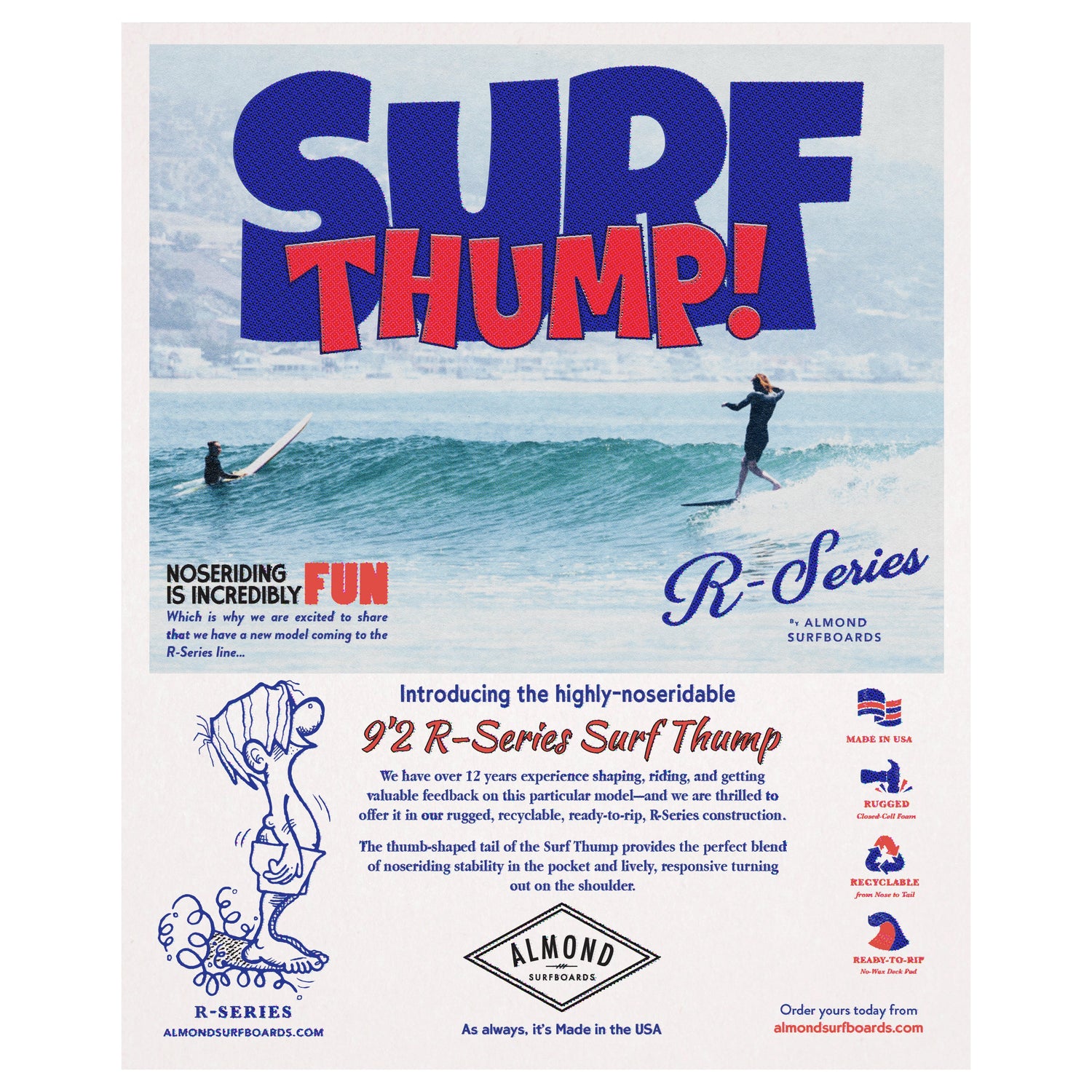 Almond Surfboards - 9&