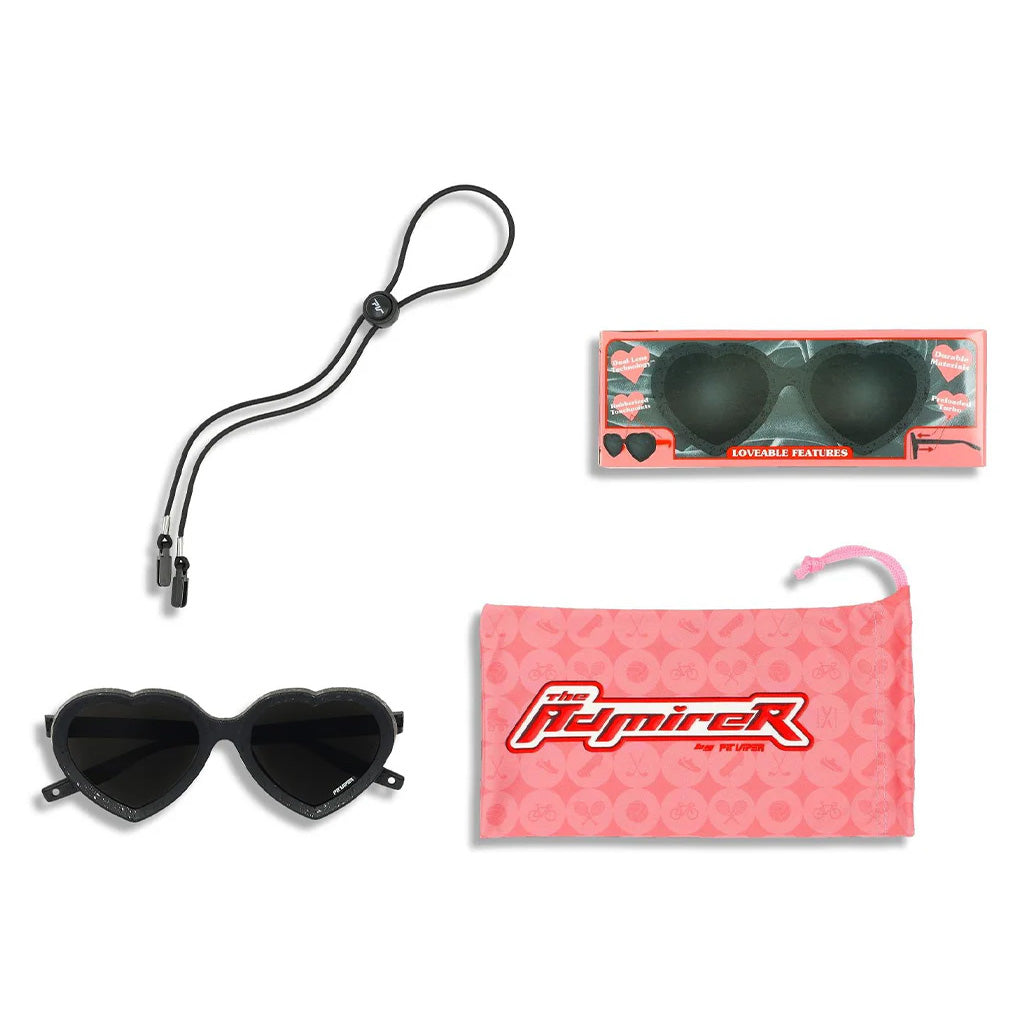 Pit Viper Sunglasses - The Blacking Out + Polarized Smoke Lens Admirer&