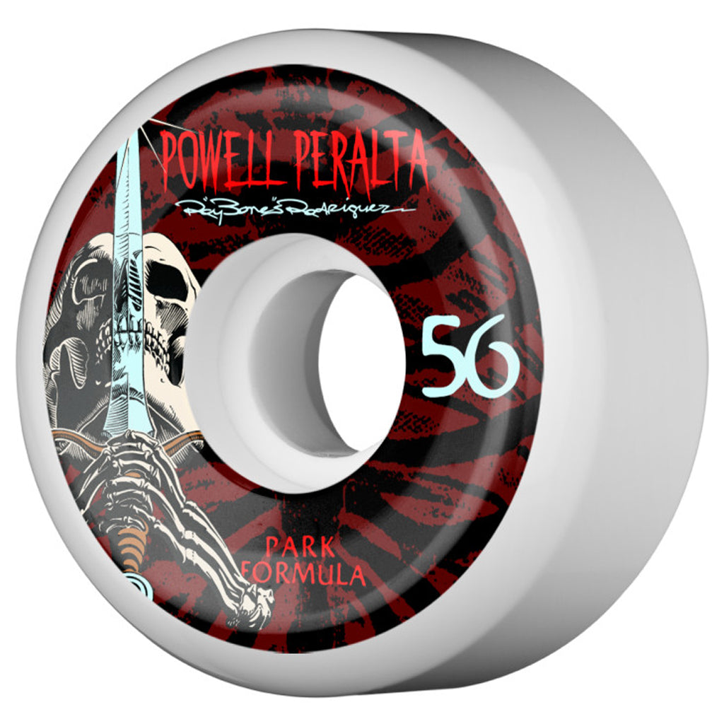 Powell Peralta Rodriguez Skull and Sword PF Skateboard Wheels 56mm 103A 4pk - Seaside Surf Shop 