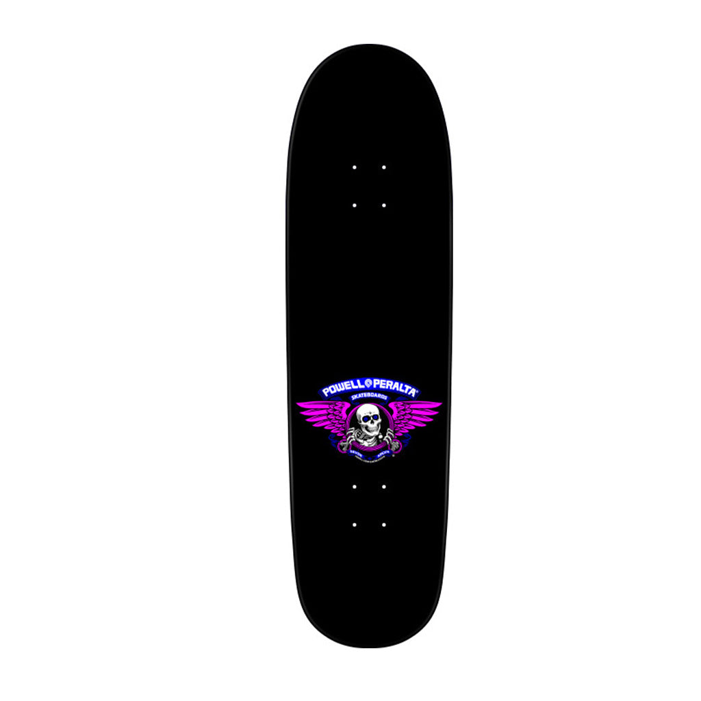 Powell Peralta NITRO Hot Rod Flames Skateboard 9.33" Deck - Blue/Black