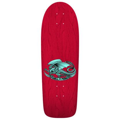 Powell Peralta OG Ray Rodriguez Skull &amp; Sword Reissue Skateboard Deck Red Stain - 10 x 30