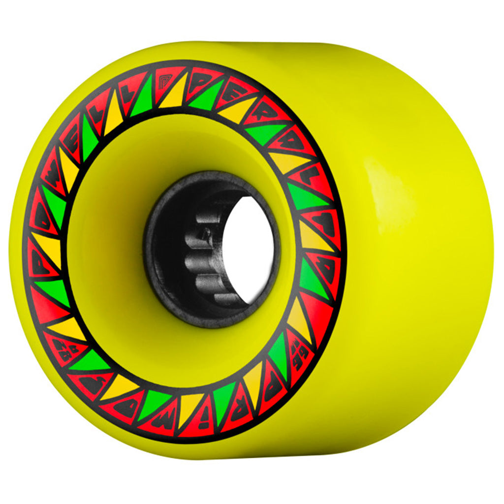 Powell Peralta Primo Skateboard Wheels 66mm 82A 4pk Yellow