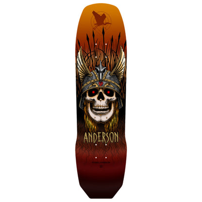 Powell Peralta Pro Andy Anderson Heron 7-Ply Maple Skateboard Deck Rust - 8.45 x 31.8