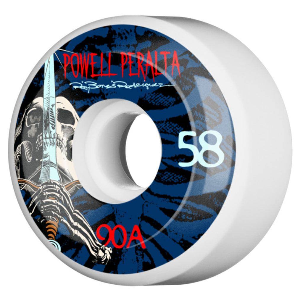 Powell Peralta Ray Rodriguez Skull and Sword Skateboard Wheels 58mm 90A 4pk