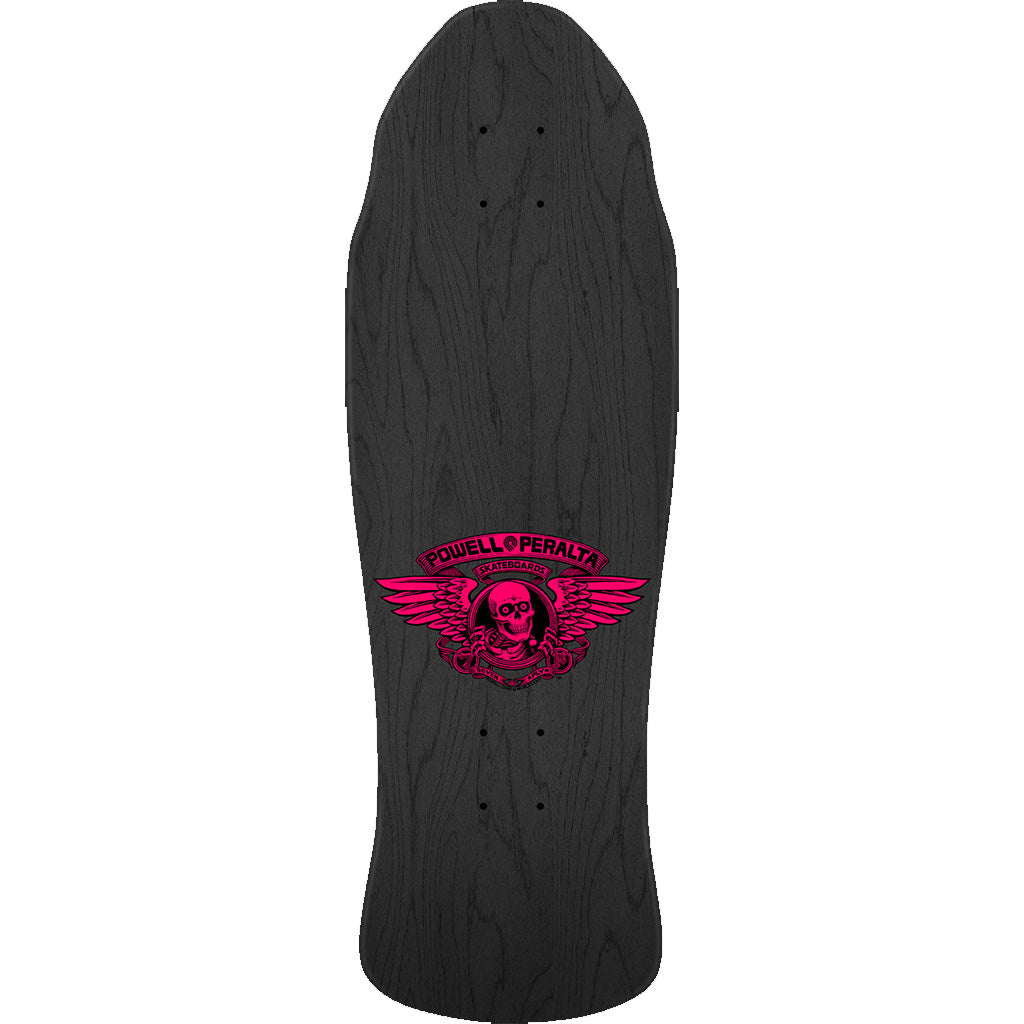 Powell Peralta Steve Caballero Street Reissue Skateboard Deck Black Stain - 9.625 x 29.75