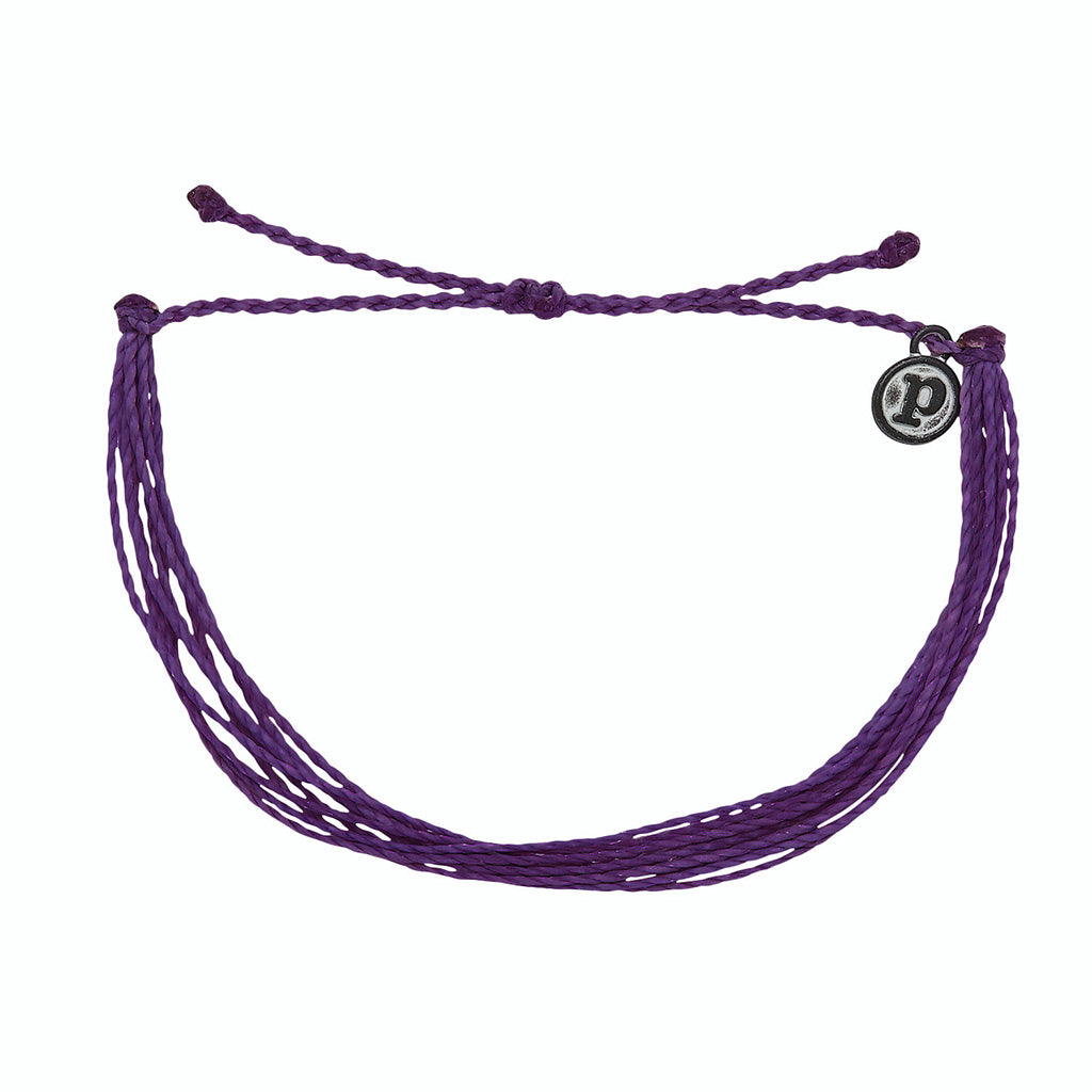 Pura Vida Original Bracelet : Solid Purple