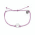 Pura Vida Silver Wave Bracelet - Lavender