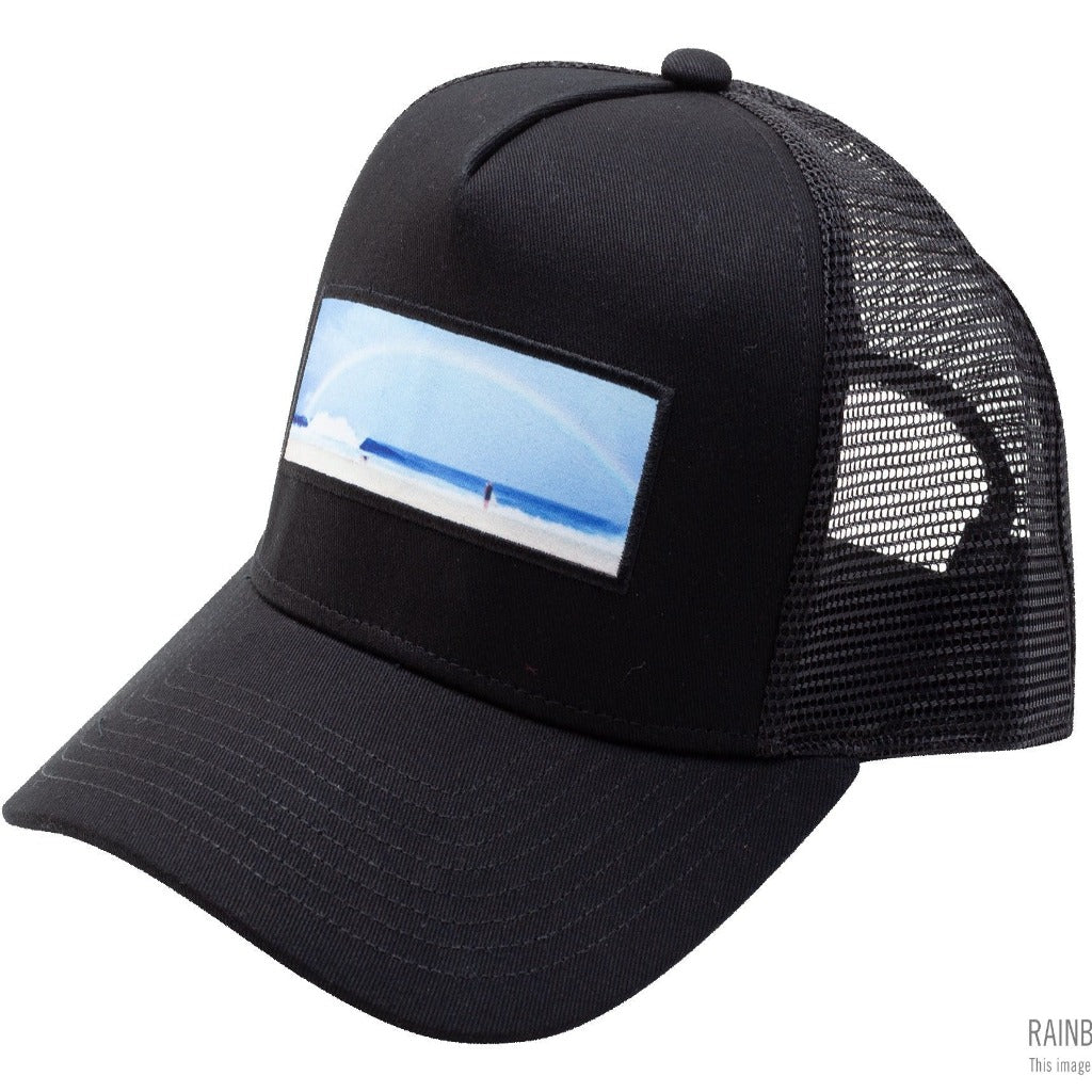 Rainbow® Sandals Devine Pipeline Trucker Hat - Black