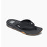 Reef Mens Fanning Sandal - Black/Silver