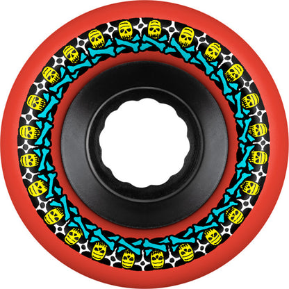 Bones ATF Rough Rider 56mm 80a Skateboard Wheels - Red