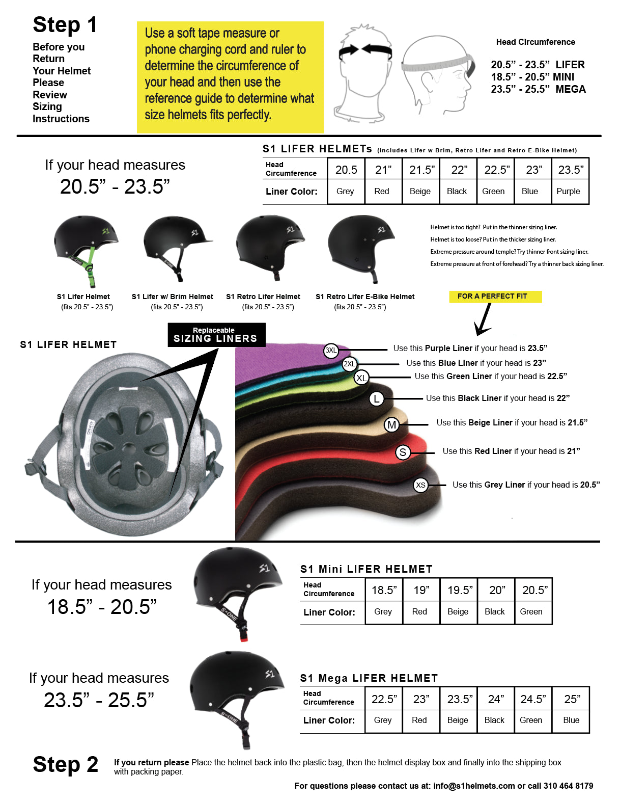 S1 Mini Lifer Kids Skate Helmet Black Matte - Small