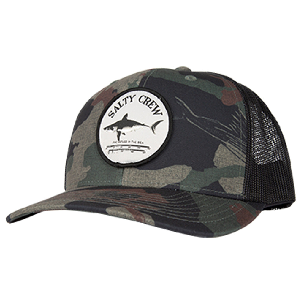 Salty Crew Bruce Trucker Hat - Salty Camo
