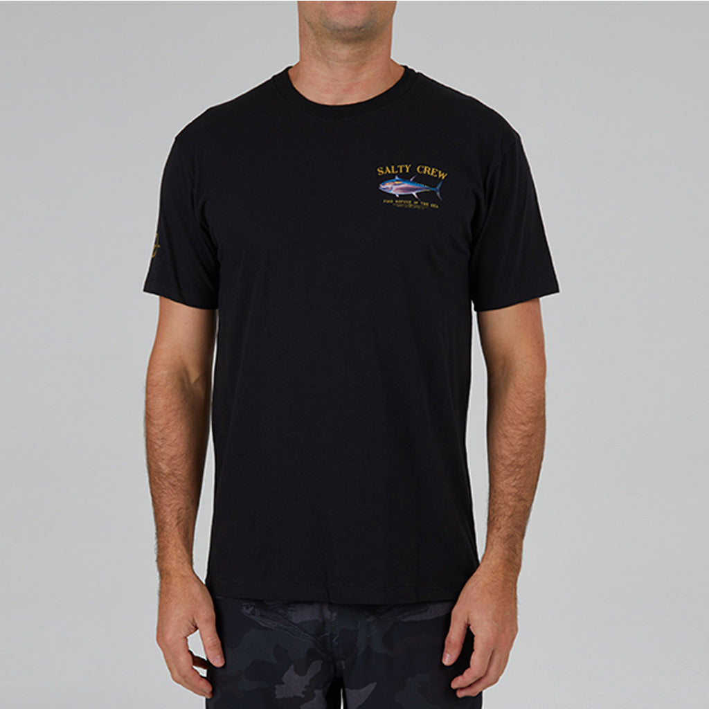Salty Crew Mens Big Blue Premium S/S Tee - Black