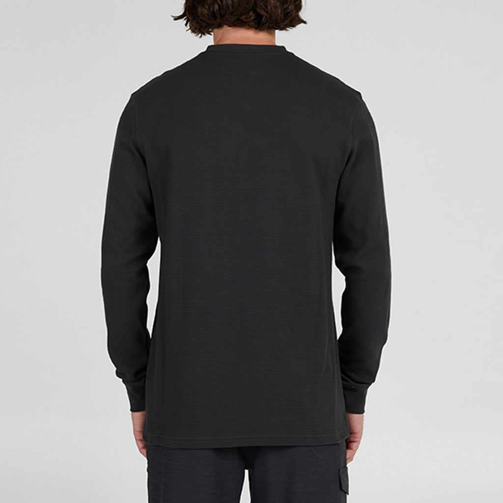 Salty Crew Mens Daybreak 2 L/S Thermal - Faded Black