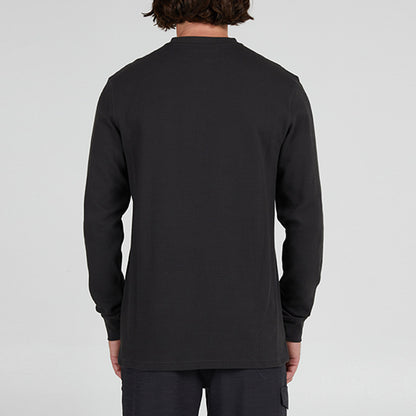 Salty Crew Mens Daybreak 2 L/S Thermal - Faded Black