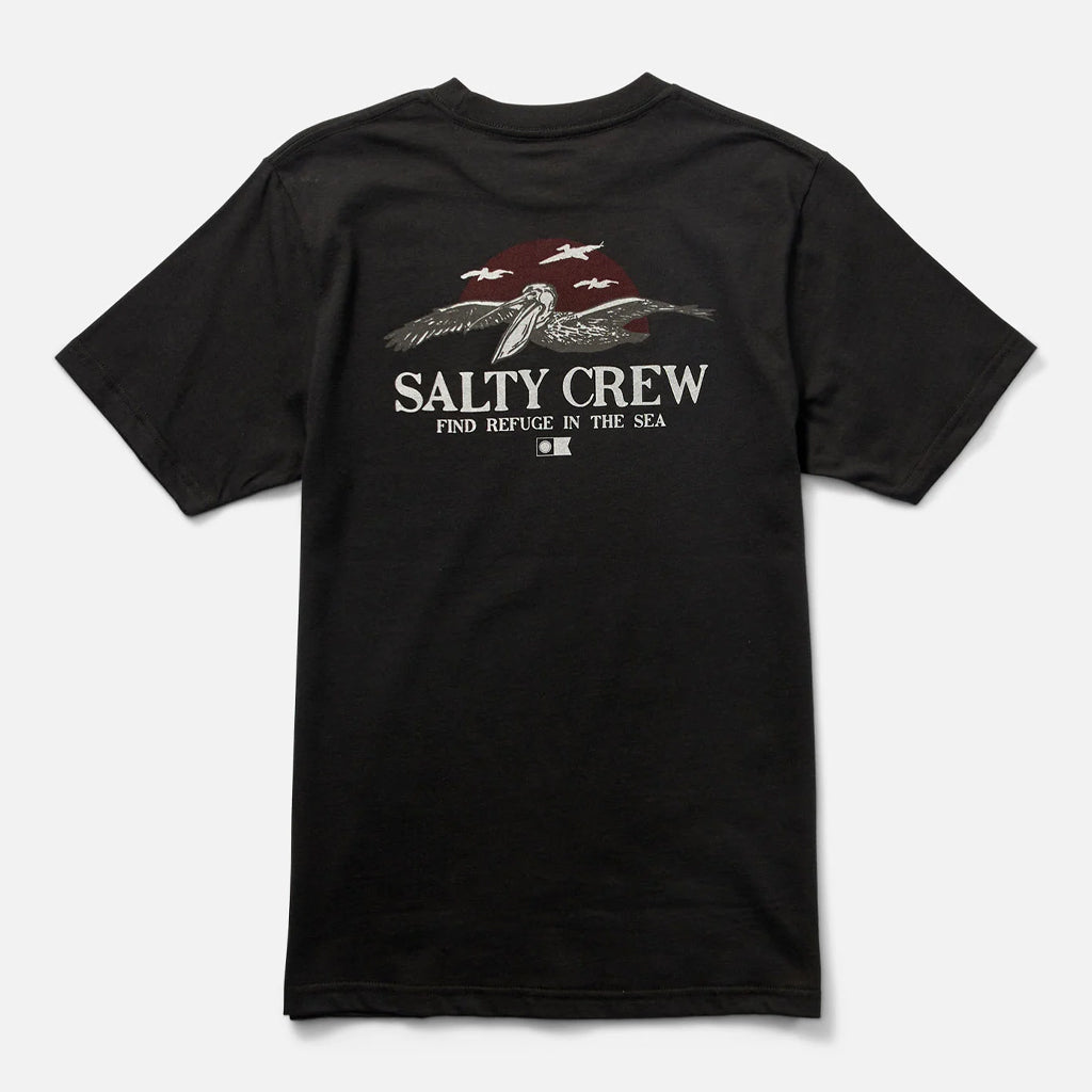 Salty Crew Mens Soarin Premium S/S Tee - Black
