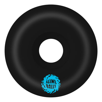 Santa Cruz 53mm Snot Rockets Black 95a Slime Balls Wheels