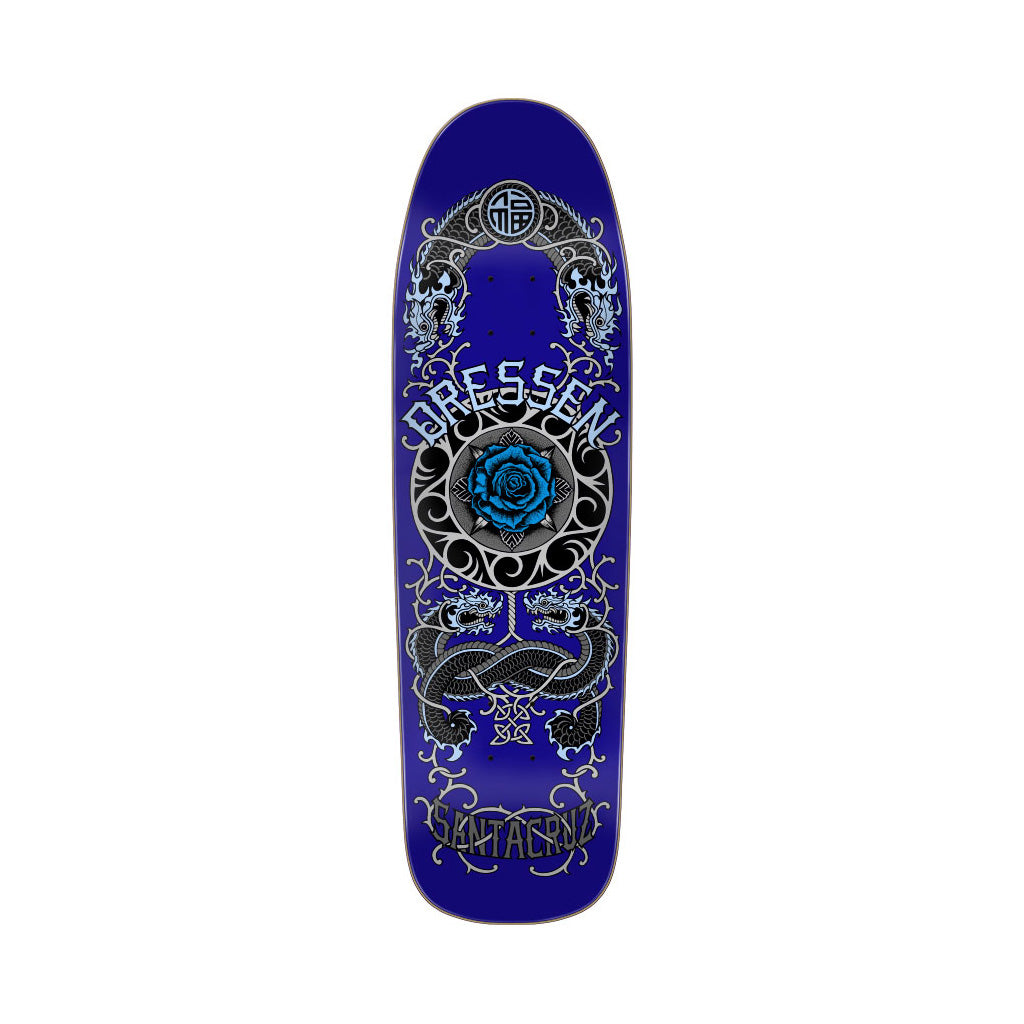 Santa Cruz Decks Dressen Rose Crew One Shaped 9.31"