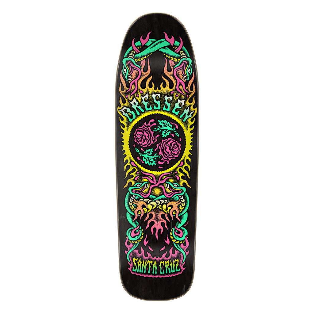 Santa Cruz Dressen Rose Crew Two Shaped 9.31" Deck