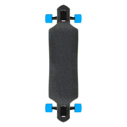 Santa Cruz Floral Flame Dot Drop Thru Cruzer Skateboard 9.0&quot; x 36&quot;
