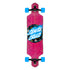 Santa Cruz Floral Flame Dot Drop Thru Cruzer Skateboard 9.0" x 36"