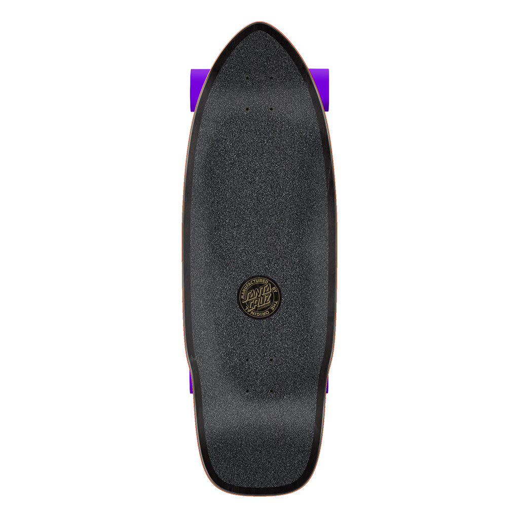 Santa Cruz Infinite Ringed Dot Cut Back Carver Complete 9.75"x29.95