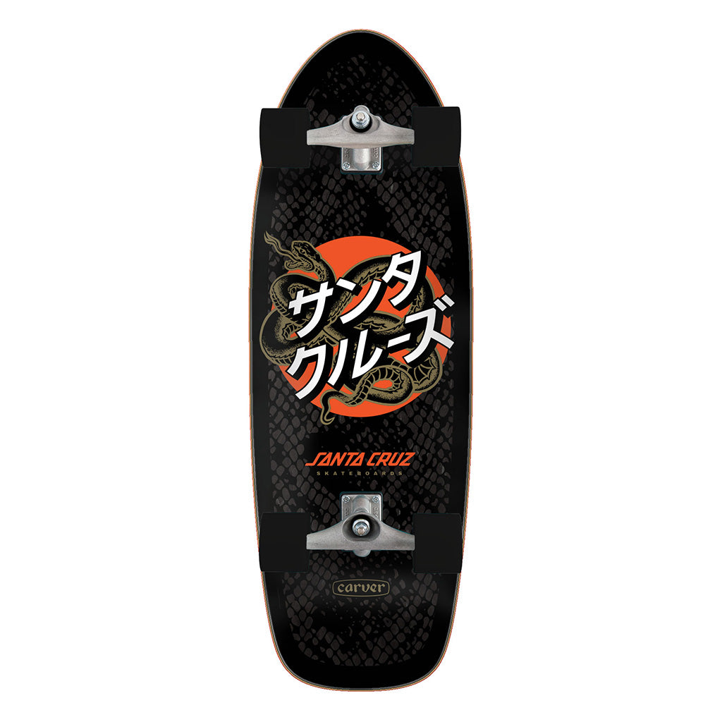 Santa Cruz Japanese Snake Dot Pig Cruzer 10.54"x31.45"