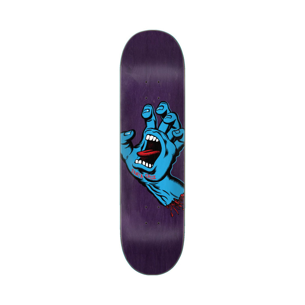 Screaming Hand 8.375in x 32in Santa Cruz Decks