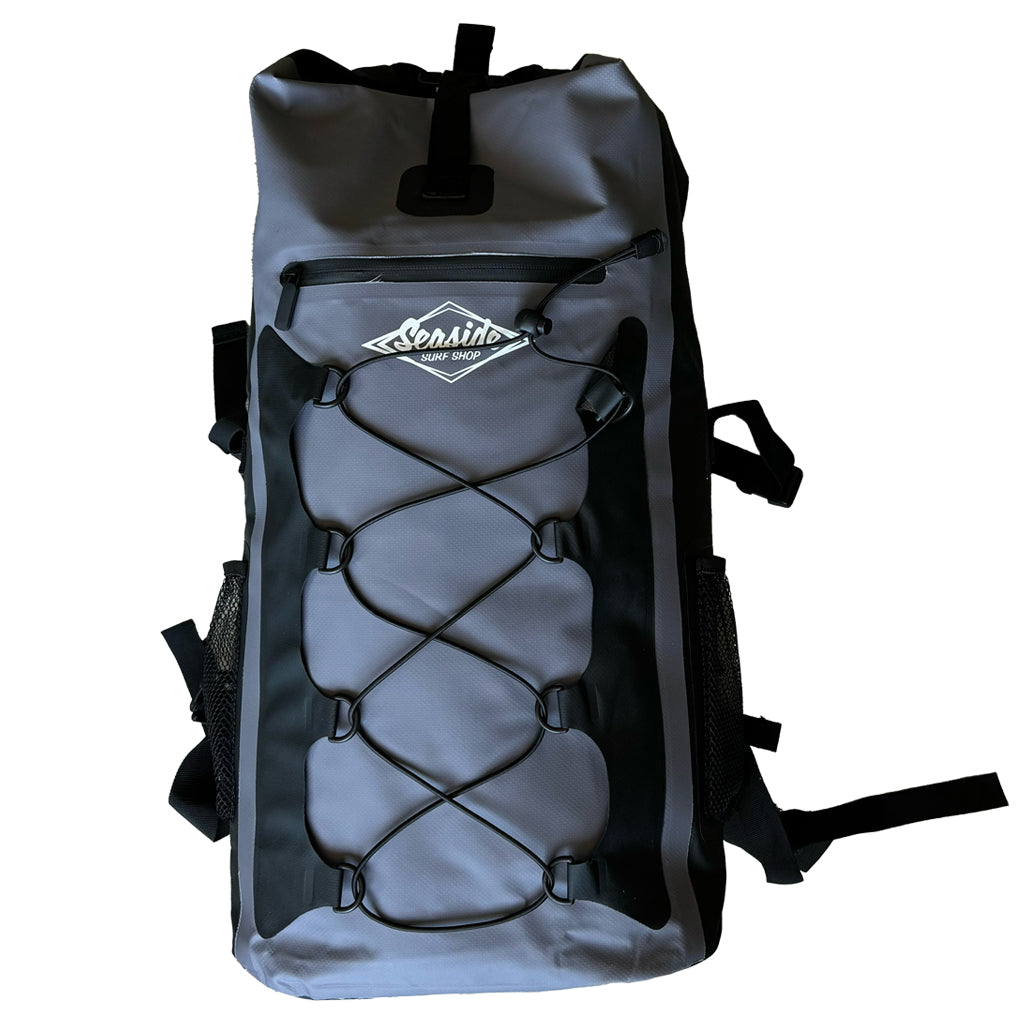 best backpack men surf waterproof travel Seaside 35L Roll-Top Wetsuit - Landlord Grey Fishing Pole Abu Garcia SoldoutTemplate Shoulder straps and chest Option one:Default