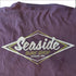 Seaside Surf Garment Dyed Vintage Logo S/S Tee - Maroon